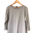 Theory Grey Solid Roll Sleeve Dress- Size S Supply