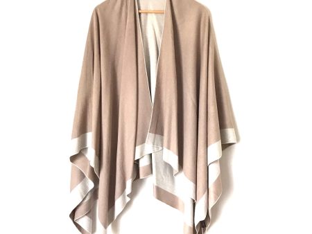 Melifluos Brown Open Cardigan Poncho NWT- Size OS Online Sale