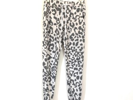 No Brand Grey Leopard Joggers - Size S For Discount