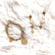 Madewell Starshine Charm Bracelet and Drop Earring Set Online Hot Sale