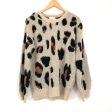 Vestique Leopard Sweater- Size S on Sale