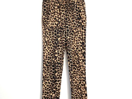 Dee Elly Leopard Jogger Pants- Size S Fashion