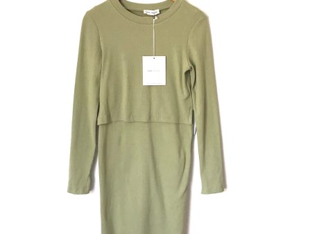 Legoe Heritage Olive Nadia Maternity Dress NWT- Size 1 Sale