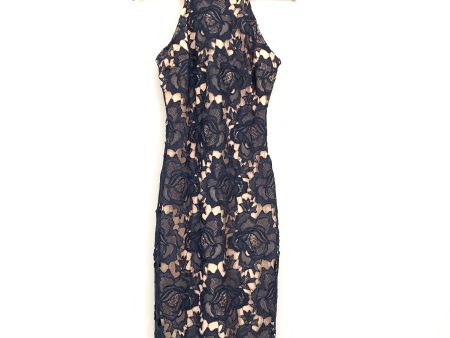 Vestique Navy Lace Dress NWT- Size S Discount