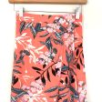 Bebe Coral Floral Faux Wrap Skirt- Size 00 Hot on Sale