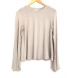 Vestique Taupe Long Bell Sleeve Blouse NWT- Size S on Sale