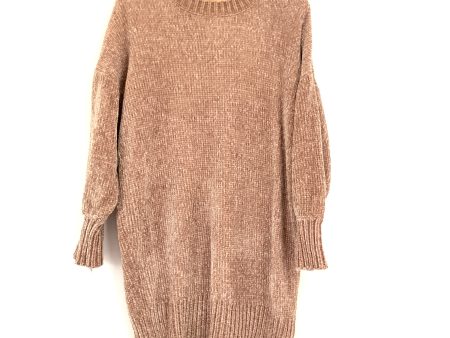 &Merci Taupe Chenille Sweater Dress- Size S Hot on Sale