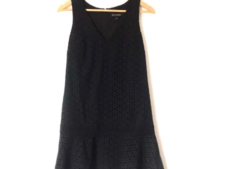 Banana Republic Black Eyelet Dress- Size 2 Discount