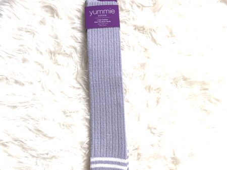 Yummie Over the Knee Grey Socks NWT- Size 4-10 For Sale