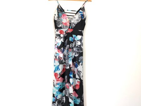 Bebe Floral Jumpsuit NWT- Size 0 For Sale