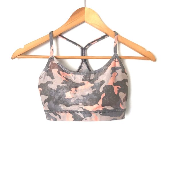 Wear It To Heart Pink Grey Camo Sports Bra- Size S (we have matching leggings, sold as separates) Cheap