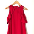 TCEC Red Cold Shoulder Ruffle Dress- Size S Online