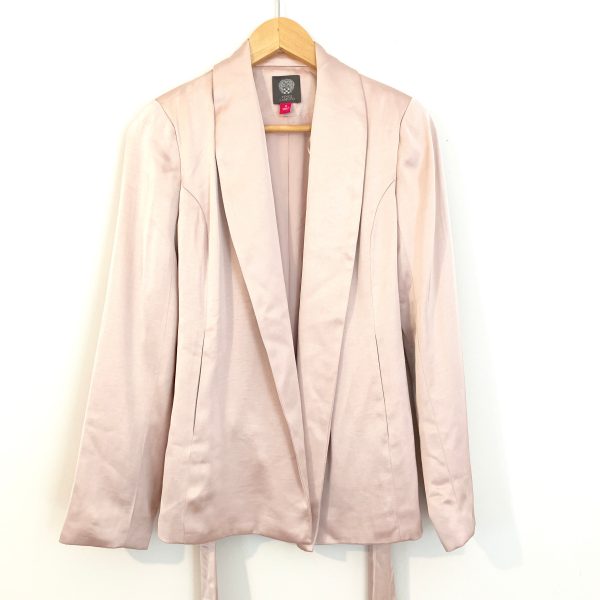 Vince Camuto Satin Pearl Blazer- Size 0 Online Hot Sale