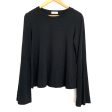 Vestique Black Long Bell Sleeve Blouse- Size S Fashion